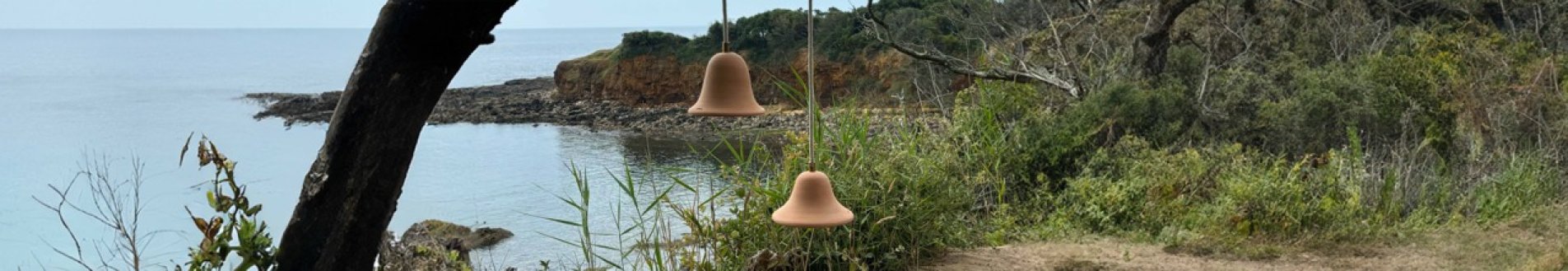 suspension en terre cuite artisanale